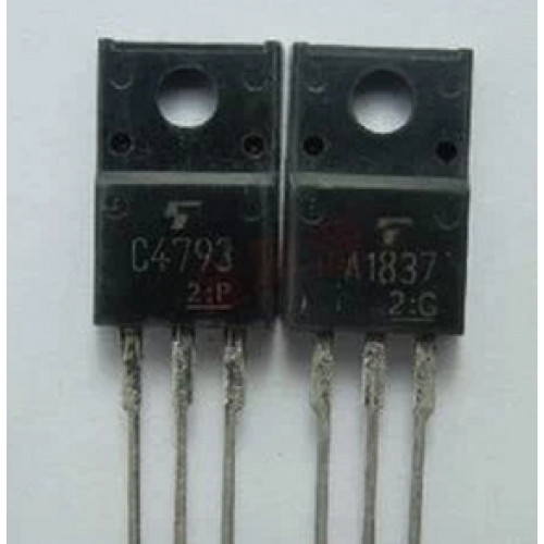 2SA1837 2SC4793 A1837 C4793 5pairs/lot 2SA1837 2SC4793 A1837 C4793 5pairs/lot