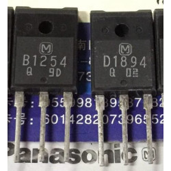 2SB1254 2SD1894 B1254 D1894 Panasonic Pair 5PCS/LOT 2SB1254 2SD1894 B1254 D1894 Panasonic Pair 5PCS/LOT