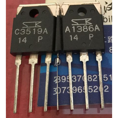 2SC3519A 2SA1386A C3519A A1386A new pair 2SC3519A 2SA1386A C3519A A1386A new pair