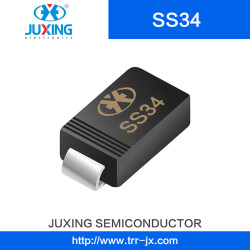 Juxing Ss34 Vrrm40V Iav3a Ifsm70A Vf0.55A Surface Mount Schottky Rectifiers with SMA Case Juxing Ss34 Vrrm40V Iav3a Ifsm70A Vf0.55A Surface Mount Schottky Rectifiers with SMA Case