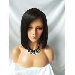100% Human Hair Full Lace Wig and Brazilian Russian Virgin Hair Bob Front Lace Wig 100% Human Hair Full Lace Wig and Brazilian Russian Virgin Hair Bob Front Lace Wig