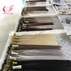 Factory Wholesale Long Lasting Fashion 100% Virgin Hair I-Tape Prebonded Hair Extension Factory Wholesale Long Lasting Fashion 100% Virgin Hair I-Tape Prebonded Hair Extension